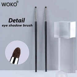 Detail Eye Shadow Brush Makeup Brush Smudge Eyeliner Smudge Brush Horse Hair Round Head Precise Eyeshadow Makeup Tool