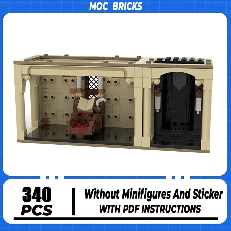 

Star Movie Series Moc Building Bricks Small Study Room Model Technology Modular Blocks Construstion DIY Assembly Toys Gifts
