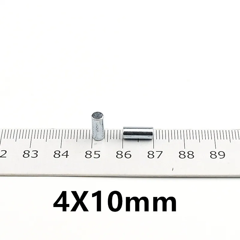 NdFeB Disco Magnético Diâmetro Ímãs de Neodímio Cilindro, Rare Earth, Laboratório Permanente, Magnet Sensor, N42 Rod, 4x1, 2, 4, 6, 10, 15mm, 50Pcs