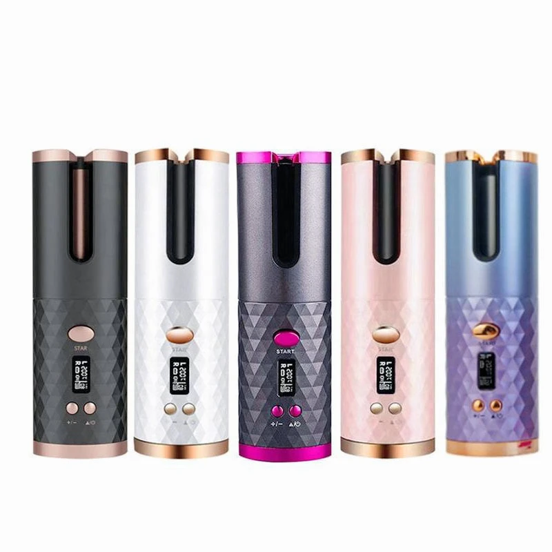 

Portable Wireless LCD Automatic Mini Fashion USB Charging Wave Curler Hair Tool