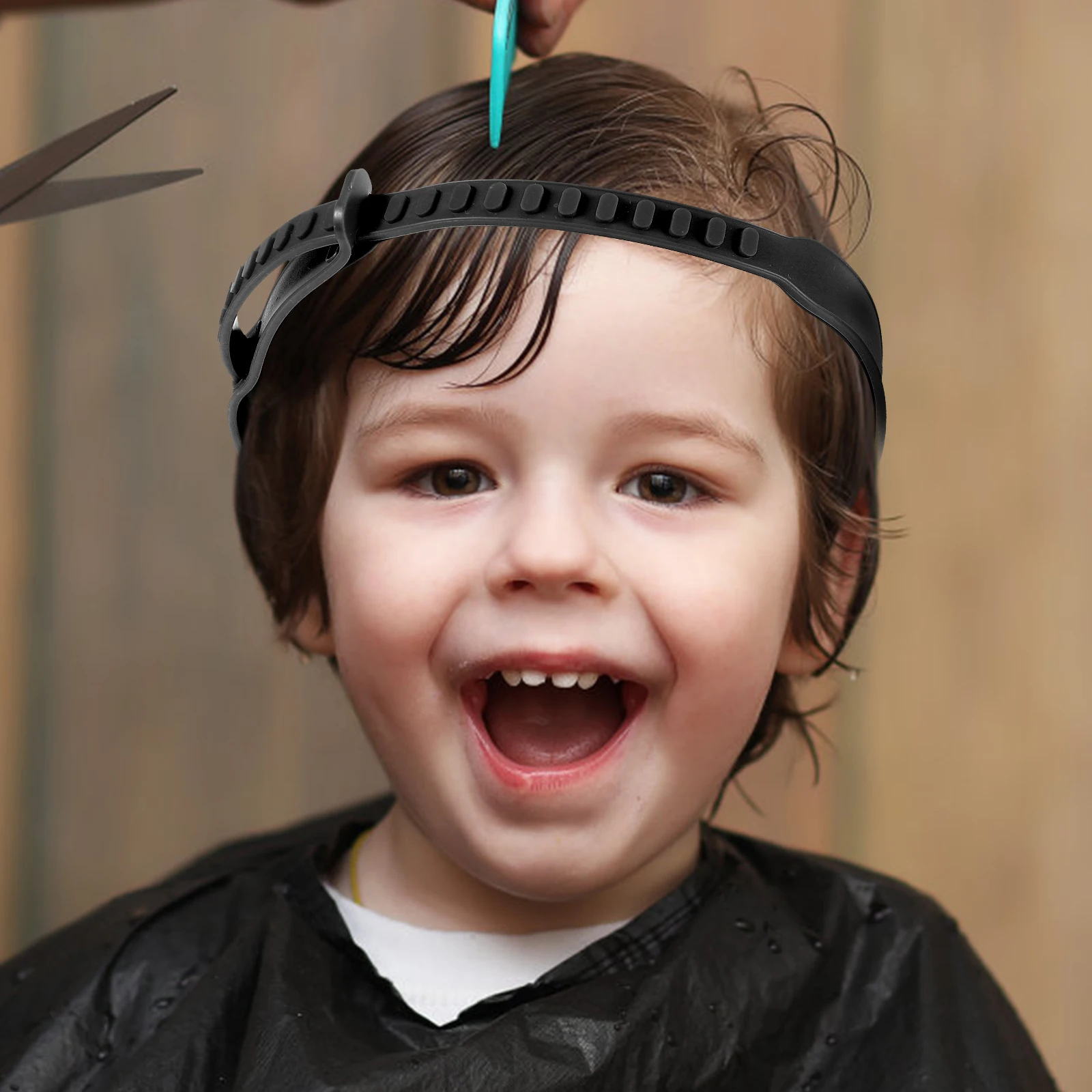 

Silicone Haircut Band Mold DIY Adjustable Cutting Fade Guide Neckline Shaving Template Hair Trimming