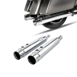 Slip On Dual Exhaust Mufflers Pipes For Harley Touring Street Electra Glide Road King 2017-2022 Motorcycle