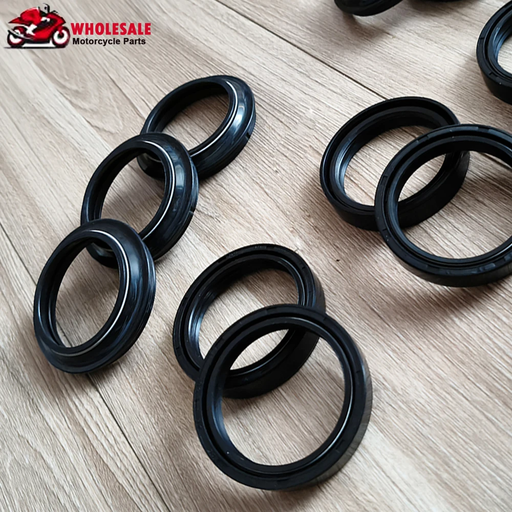

2/4/8/16pc 48X58X9.5/11.5 Front Fork Dust Oil Seal For HONDA 51490-MEN-A51 For HUSQVARNA TE449 TE511 TE 449 511 11-12 For Yamaha