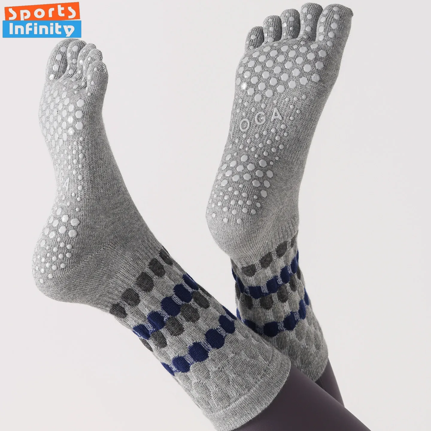 Kaus Kaki Yoga Lima Jari Anti - Toe Sock Split ulasan dan harga