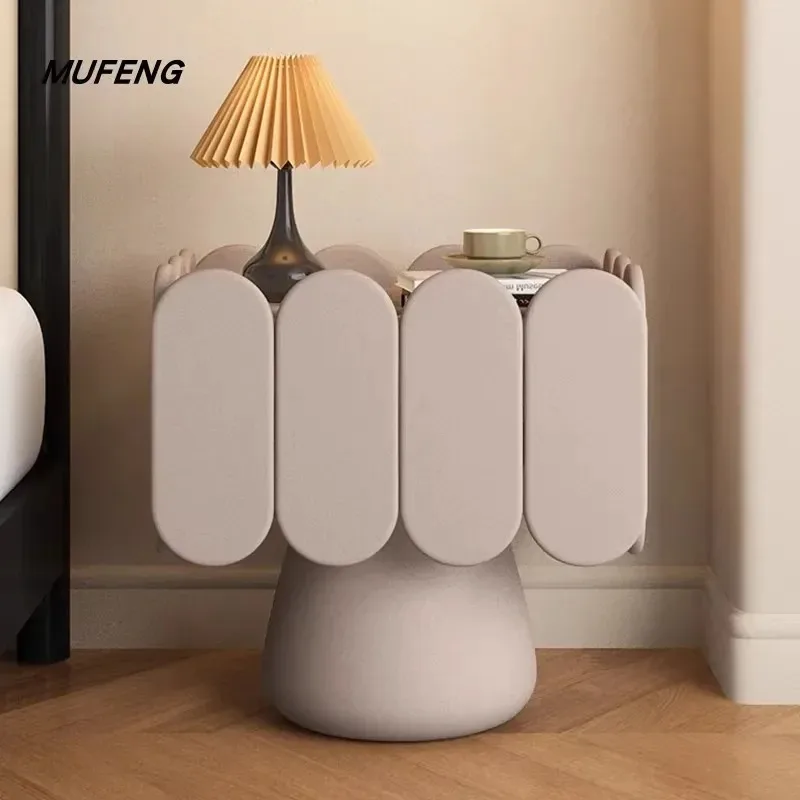Organizer Modern Bedside Table Trendy Versatile Luxury Simple Creative Night Table Storage Accent Mesa De Noche Home Products