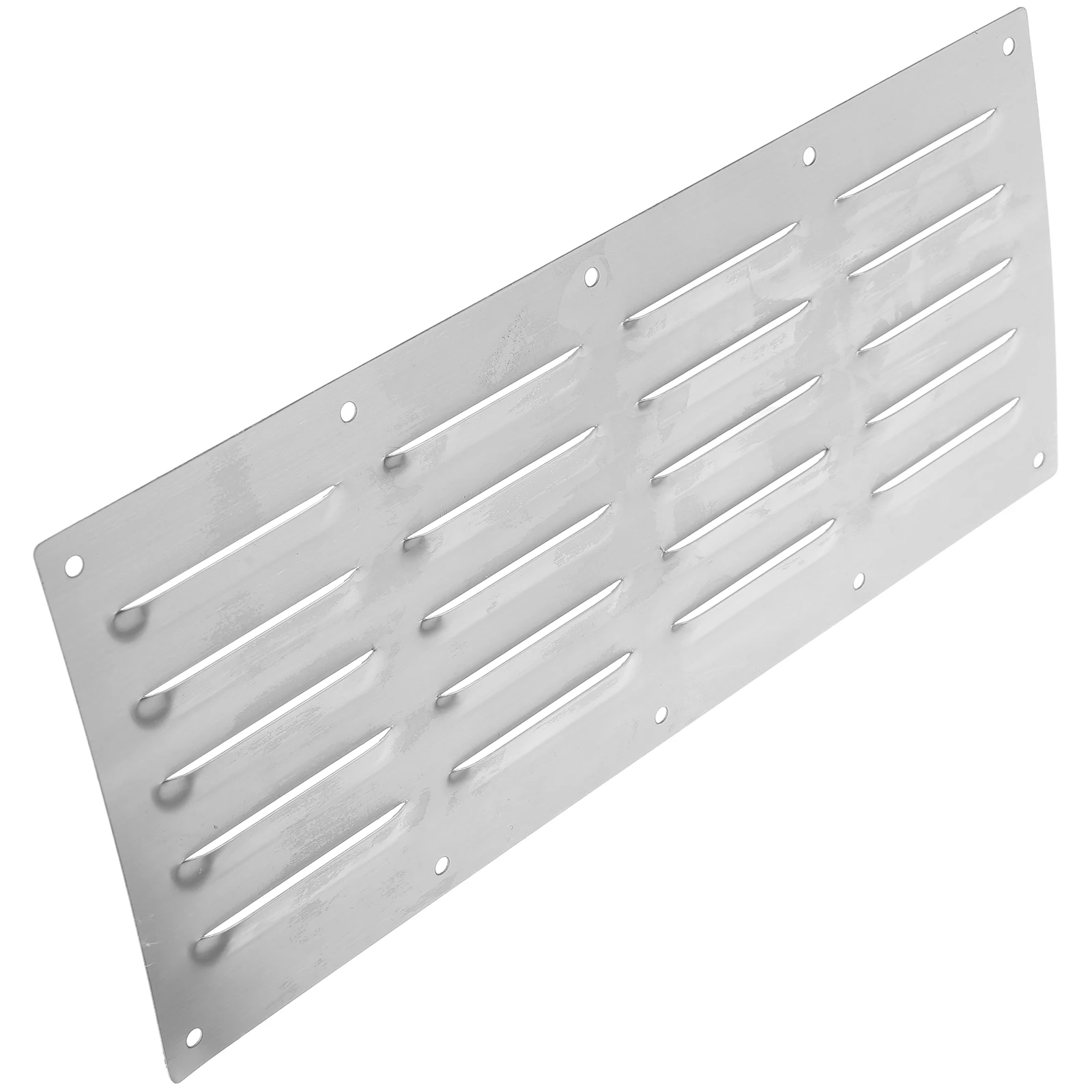 

Stainless Steel Ventilation Panel High Efficiency Air Vents for Wall Silver Mesh Decorative Exhaust Grille Replacement Cover