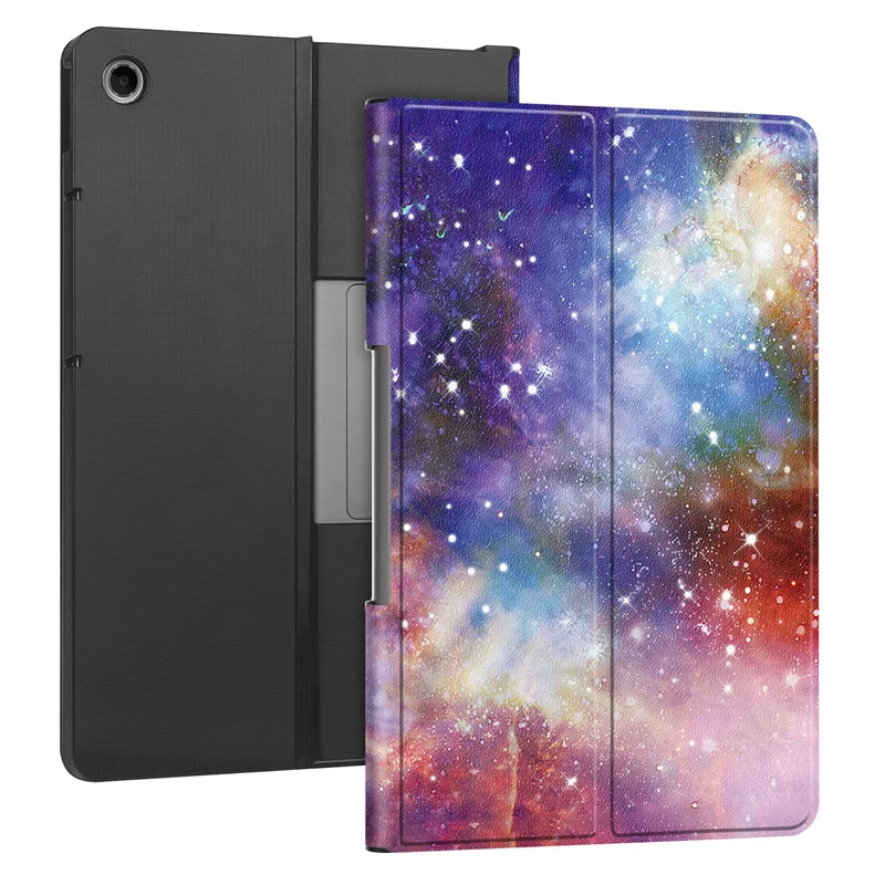 For Lenovo Tab Plus 11.5 inch 2024 Case TB351FU Fashion Paint PU Leather Stand Cover For Funda Lenovo Tab Plus 2024 Case Coque