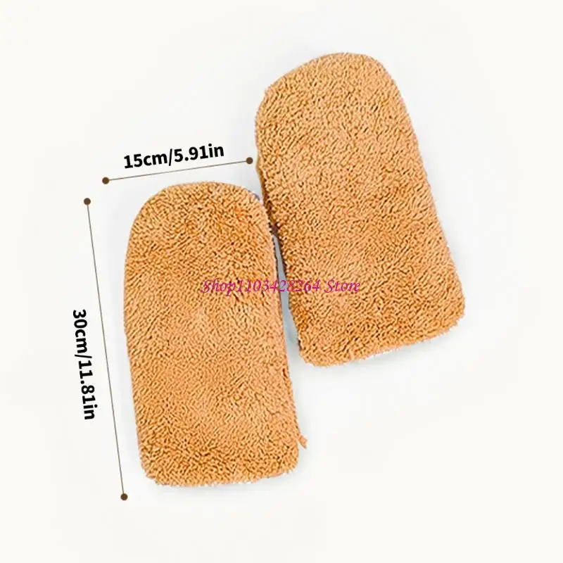  Quick Attach Baby Strollers Warm Gloves for Winter Wind Resistant Cold Weather Comfortable Plush Hand Protections