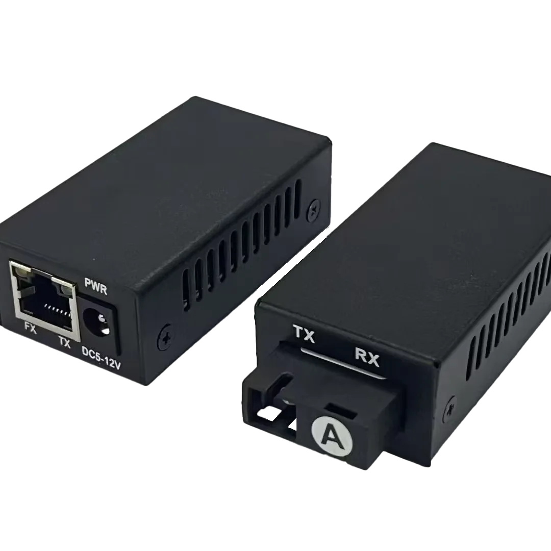 NF-C470M Mini Media Converter 1000Base-X to 10/100/1000Base-T SM SF 1310/1550nm FC/APC 10km