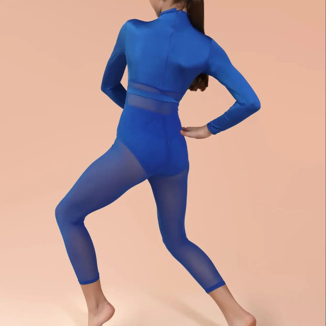 New dance costume professional jazz dance dress performance dress Lodysuit Latin dress