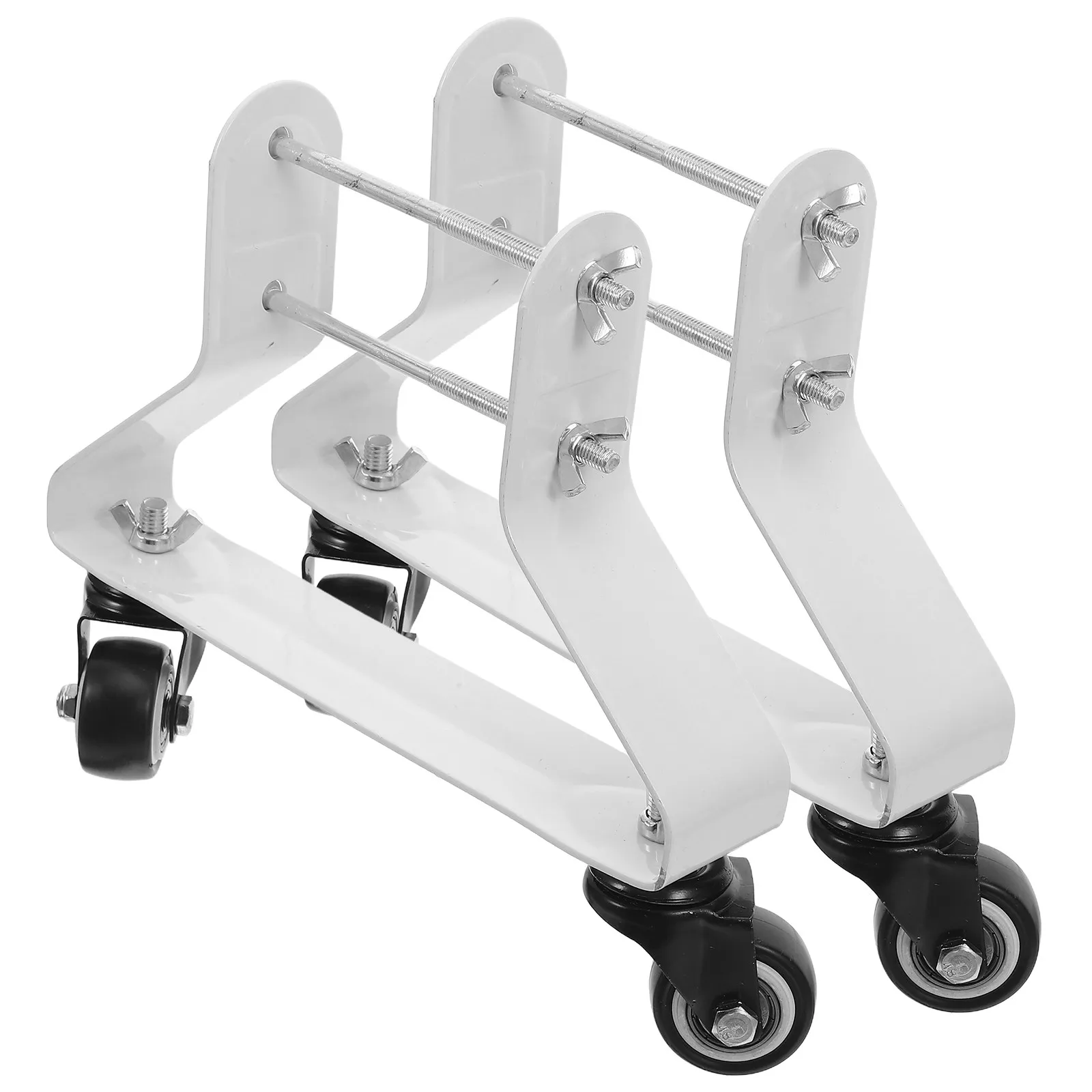 

2pcs Heater Base Frame With Wheels For Oil Filled Radiator Electric Panel Heating Mobility Support Stand Quiet Caster