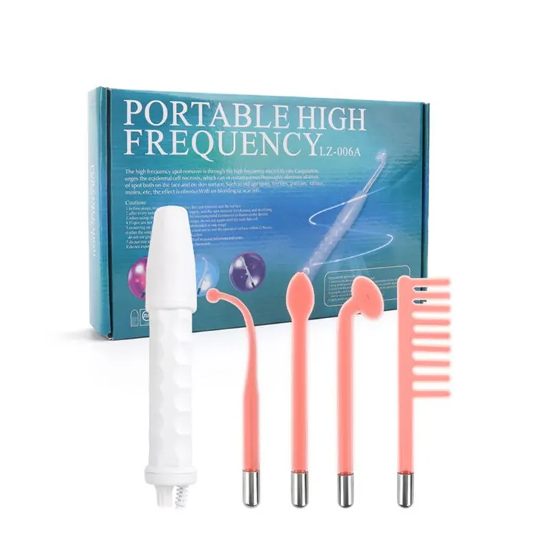 Portable Handheld High Frequency Skin Therapy Wand Machine for Acne Treatment Skin Tightening Wrinkle Reducing 1