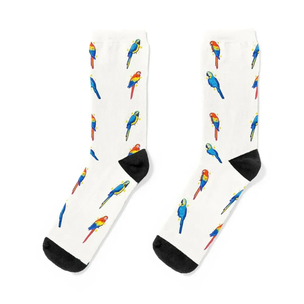 

macaw pack Socks heated Toe sports cotton New year's Girl'S Socks Men's