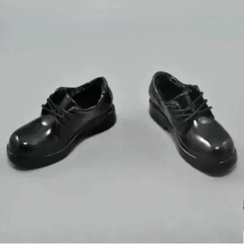 1/6 Schaal Black Hollow Lace Up Jk Schoenen Student Schoenen Laarzen Model voor 12 "Vrouwelijke Soldaat Action Figure PH JIAOU accessoire