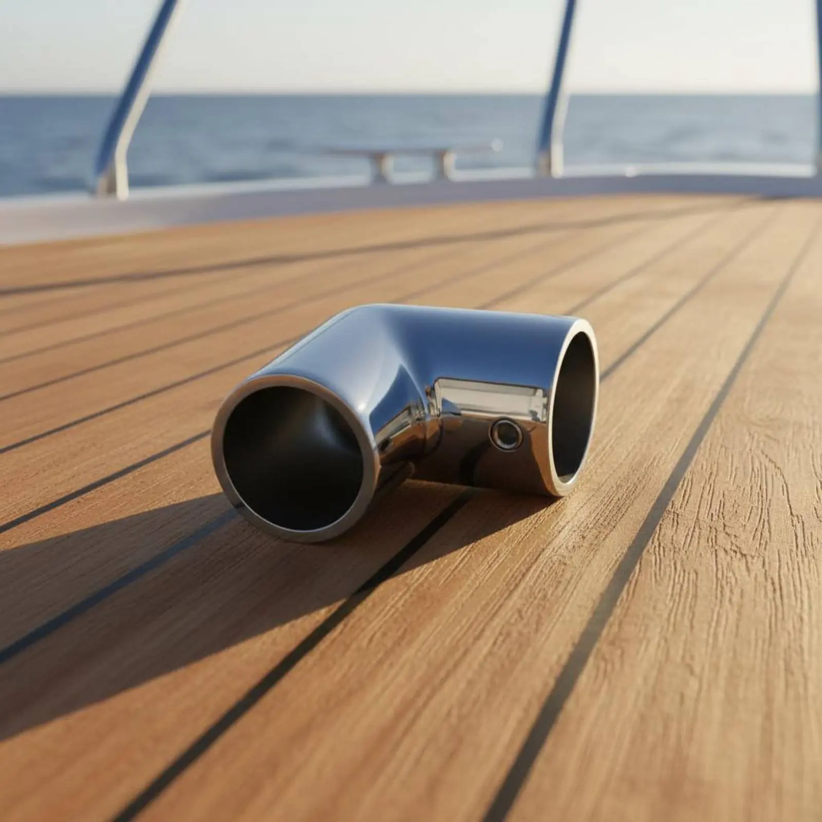 

Stainless Steel Pipe Elbow Exact Cast 90 Degree Elbow Fitting 90 Degree Tube Connector Mirror-Polished Finish for Sailboats