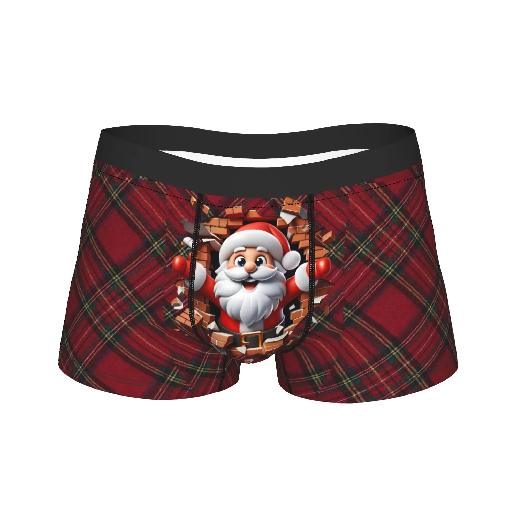 

Christmas New Year Santa Claus Boxers Funny Underwear Boxer Shorts Gag Gift For Men