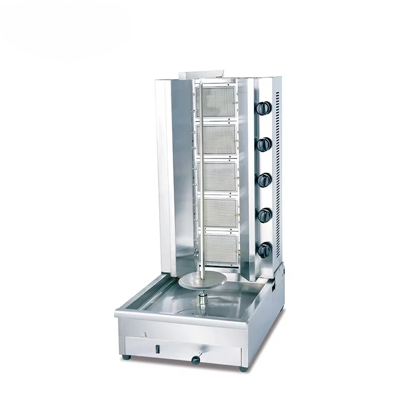 

Kitchen Equipment Gas 5-burner Kebab Machine/ Doner Machine/ Shawarma Machine Gas Gb-1050