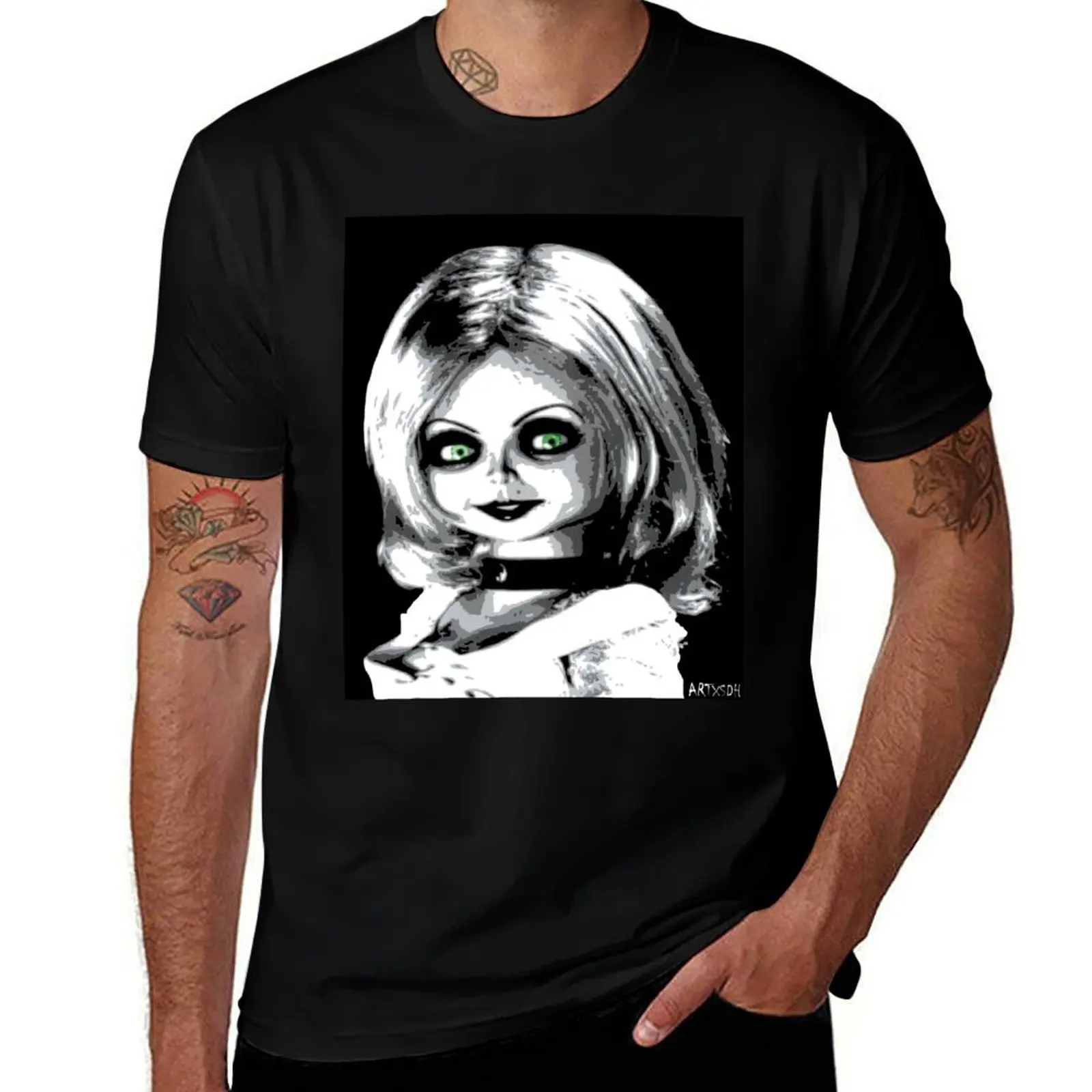 

Bride of Chucky T-Shirt new gifts and t-shirts Man t-shirt shirts graphic tee compression shirt men