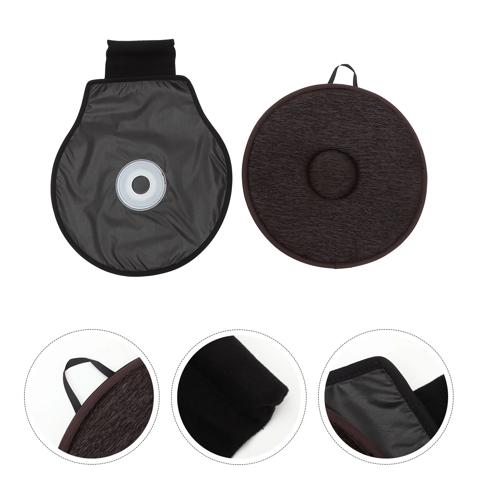 1pc 360 Degree Rotation Car Cushion Swivel Mobility Aid Seat Cushion Revolving Car Seat Cushion Car Seat Pad