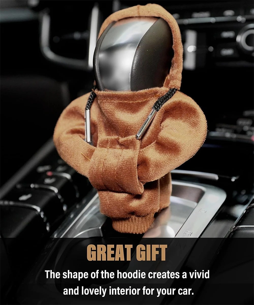 Set van 3 Versnellingspook Hoodies - Stijlvolle Bescherming voor je Auto