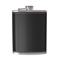 Outdoor Pocket Wine Bottle Pot Cup 9 Oz Mini Hip Flask Whiskey Wine Flask Stainless Steel Portable Metal Alcohol Men Flagon