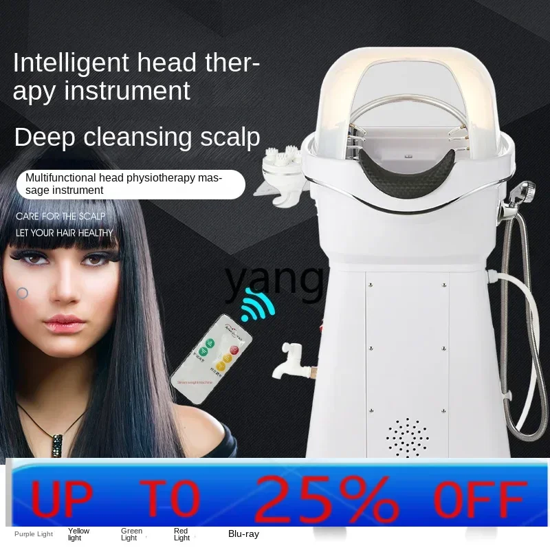 

CX Head Therapy Instrument Beauty Salon Fumigation Head Physiotherapy Care Shampoo Machine Water Circulation