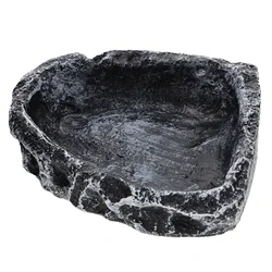 Disc Pet Feeding Bowls Reptile Supplies Small Water Dish Gecko Lizard Accessories Terrarium Decor TORTOISE FOOD