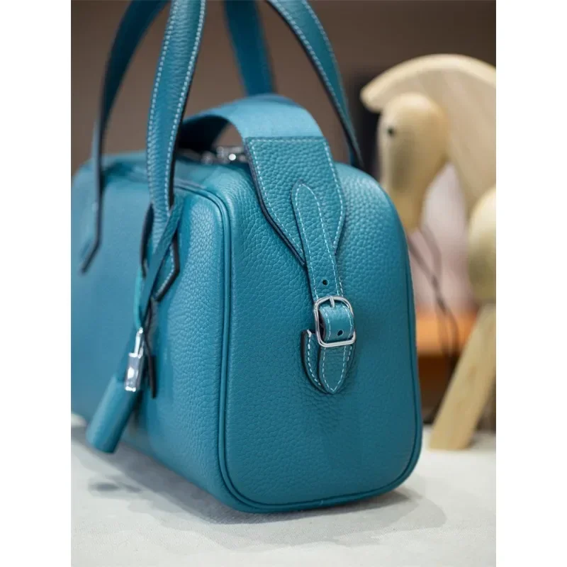 High Quality Real Cowhide New Women's Bags Light Luxury  Fashionable Versatile Portable Messenge Briefcase Bags Large-capacity
