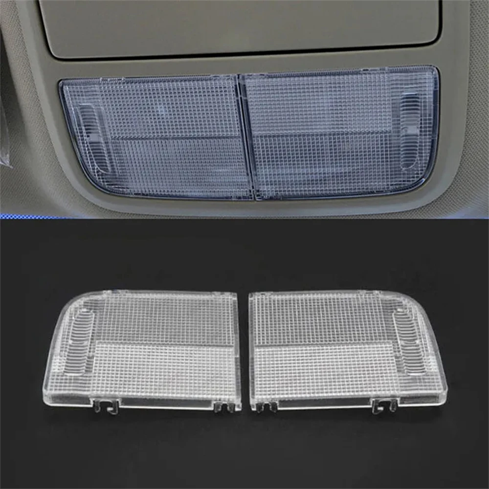 2PCS Car Interior Roof Map Light Lens Overhead Console Ceiling Cab Lamp For Honda Accord CR-V CRV Civic Fit HR-V Odyssey Insight