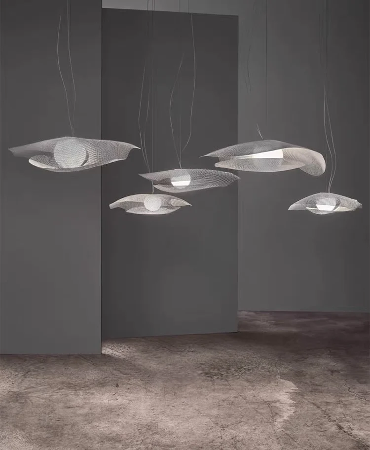 Simple Modern Nordic Designer Artistic Creative Pendant Light for Living Room and Dining Room