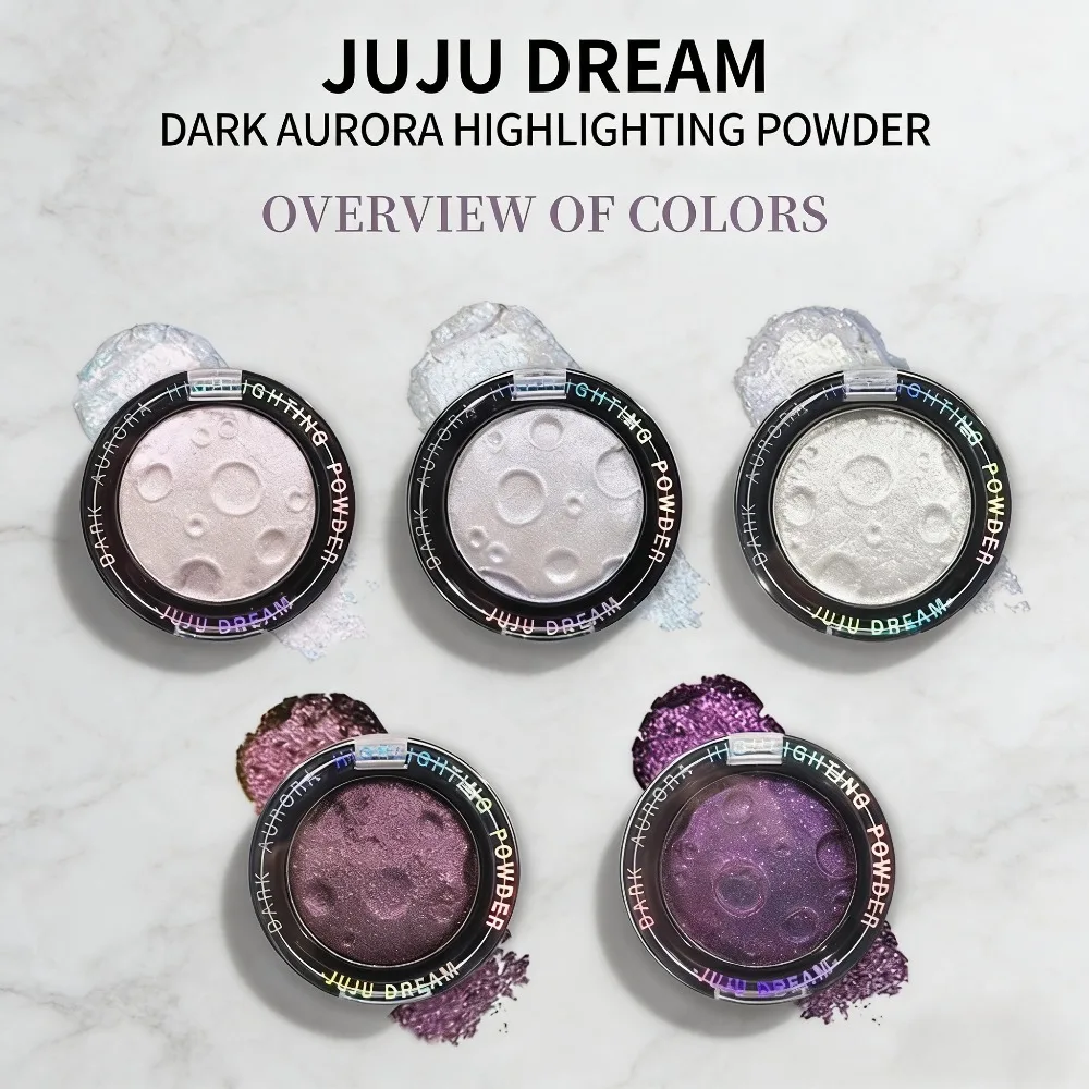 ظلال عيون واحدة ساحرة جديدة مكونة من 5 ألوان عالية الصبغة ومشرقة تدوم طويلاً على شكل كوكب لمهرجان الموسيقى #5