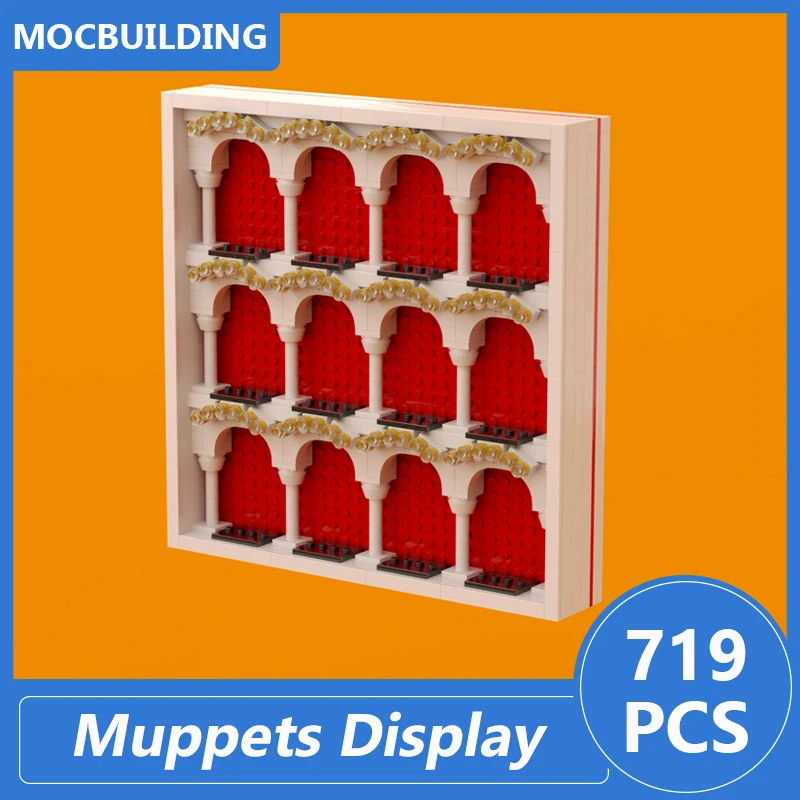 Hanging Muppets Display Model Moc Building Blocks Diy Assemble Bricks Creative Educational Xmas Collection Toys Gifts 719PCS