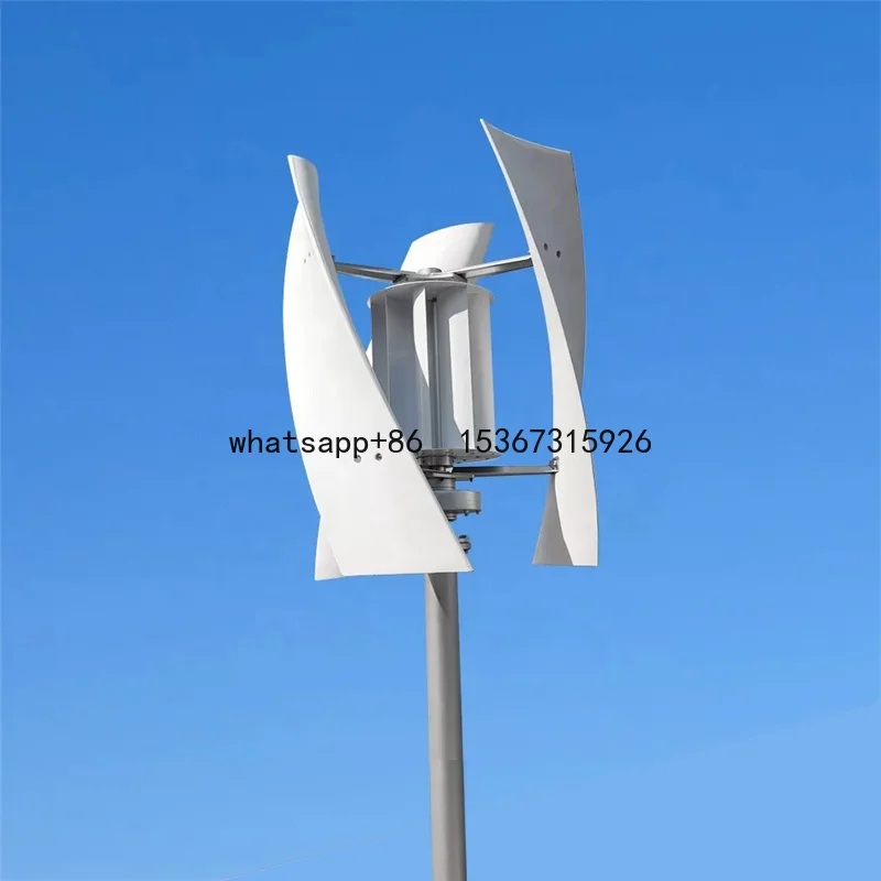 

Portable Vertical Axis Wind Fan Power Complete Kit 220v 1kw to 50kw Vertical Axis Wind