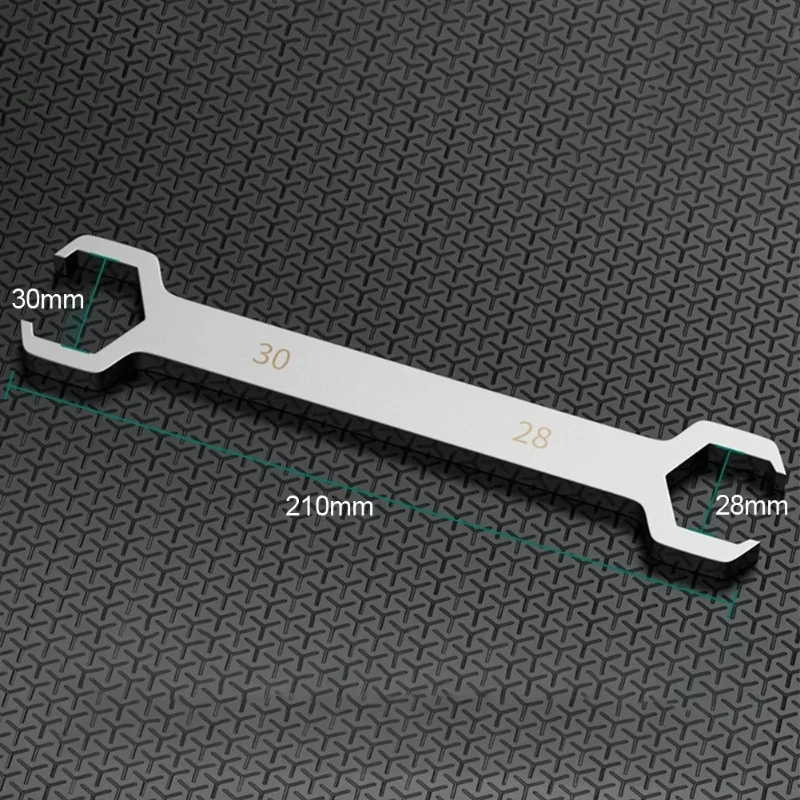 1pc 4/6 Point Water Distributor Wrench Double-Ended Dual Size Wrenchs Floor Heating Manifolds Pipe Disassembly  Tool