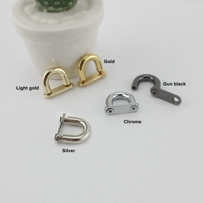 10-50PCS 10MM 11MM High Quality Arch Bridge Detachable Openable Removable Handbag Shoulder Belt Strap Hook Accesories Wholesale