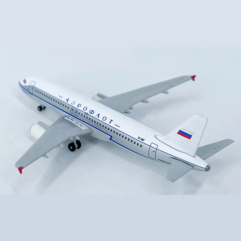 

Die cast Russian A320 aircraft alloy plastic model 1:500 scale toy gift collection simulation display decoration for men's gifts