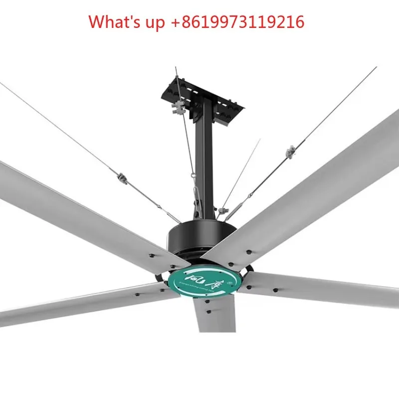 2026 Warehouse Use Large Industrial Ceiling Fan High Speed Hvls Ceiling Fan 12 Ft Industrial Ceiling Fan Hvls