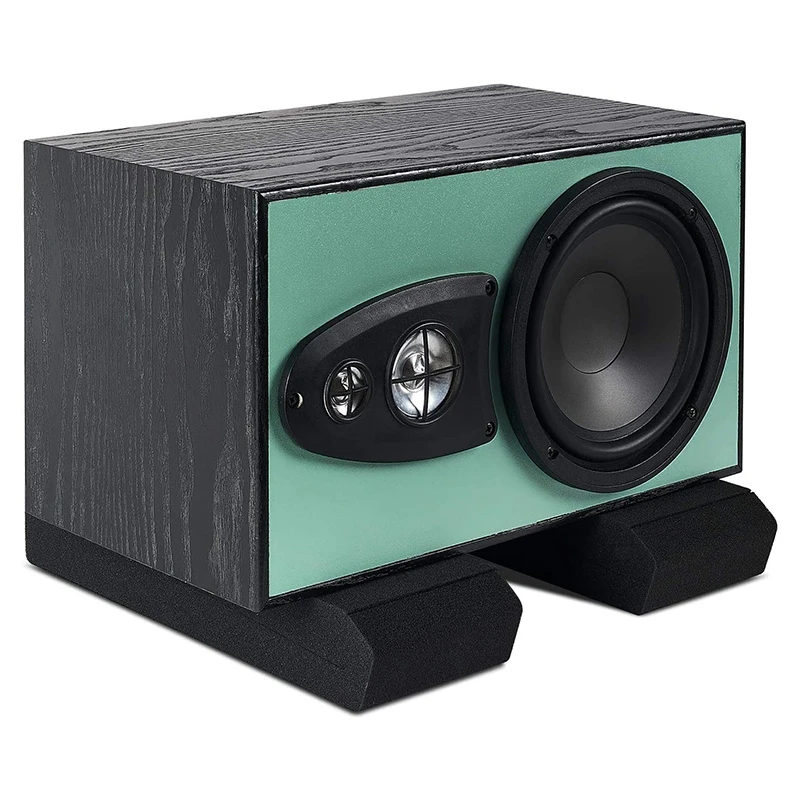 Almohadillas de aislamiento para Monitor de estudio, almohadillas de soporte para Monitor de estudio, espuma acústica para Base de altavoces de 3 a 10 pulgadas, oferta