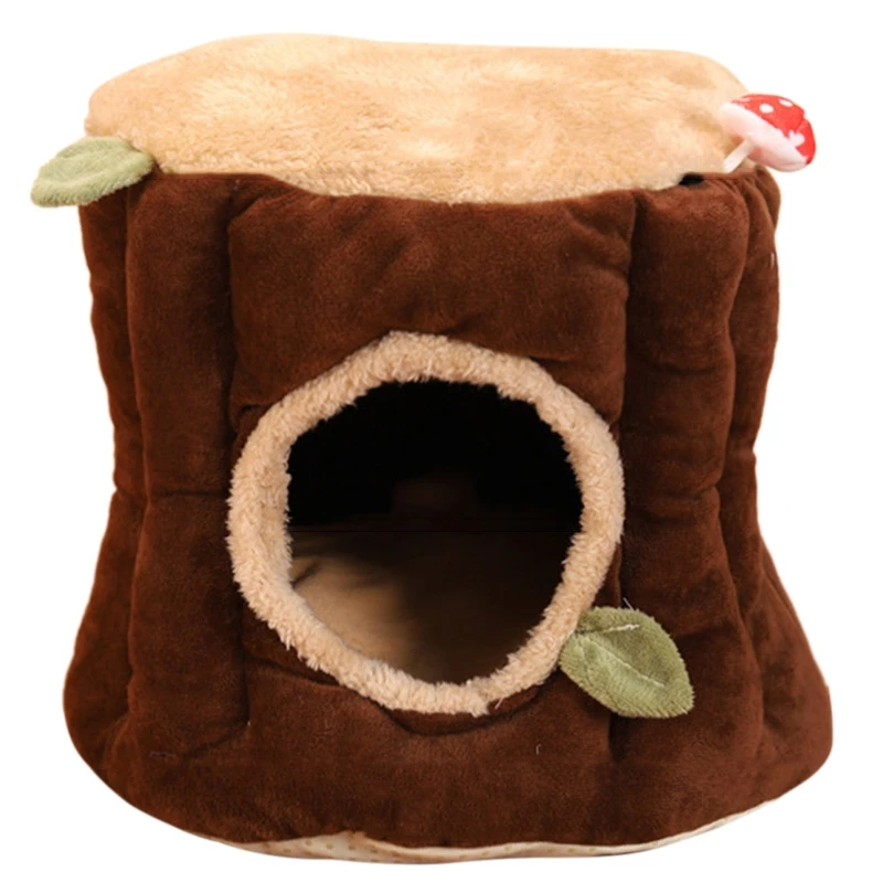 Nido caldo per uccelli, amaca sospesa, tenda invernale, letto a scomparsa in peluche per coniglietto riccio, facile da appendere