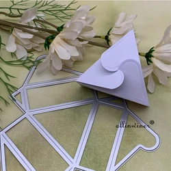 3D Folding box decoration DIY Craft Metal Cutting Die Scrapbook Embossed Paper Card Album Craft Template Stencil Dies