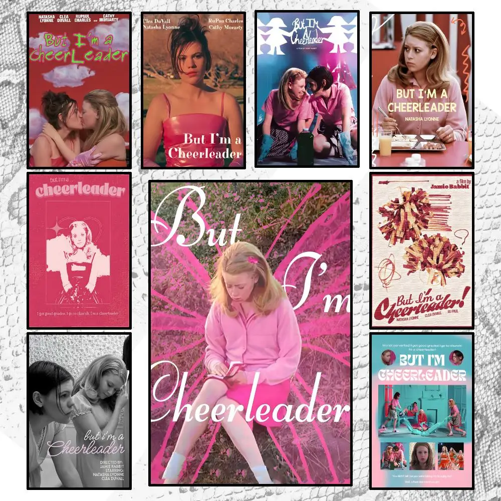 Movie Popular But I'm a Cheerleader Poster Wall Art Poster HD Waterproof PP Print Bedroom Living Room Office Decor Gift