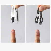 30/3PCS Traceless Clothes Clip Windproof Clamp Clothes Peg Laundry Hanging Pin Clothespins Socks Underwear Drying Rack Bag Clamp - Image 4