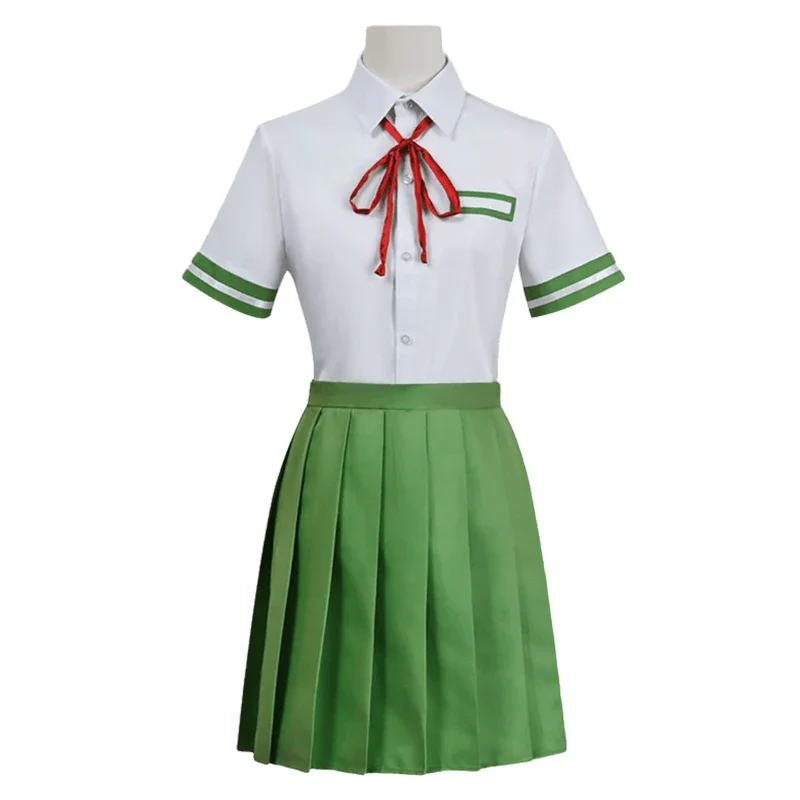 Anime Suzume No Tojimari Cosplay Costume Iwado Suzume Cosplay JK Uniforms Shirt Skirt Suit Halloween Costumes for Women