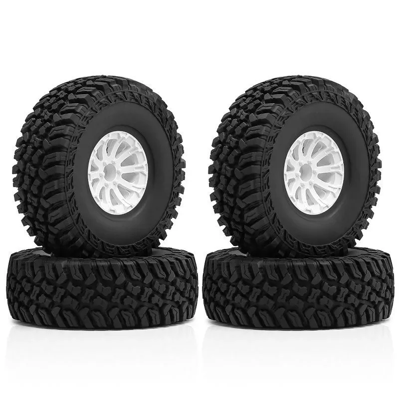 119MM 1,9 Zoll Gummi-Geländereifen für 1/10 RC Crawler Auto Axial SCX10 90046 TRX4 Redcat Gen8