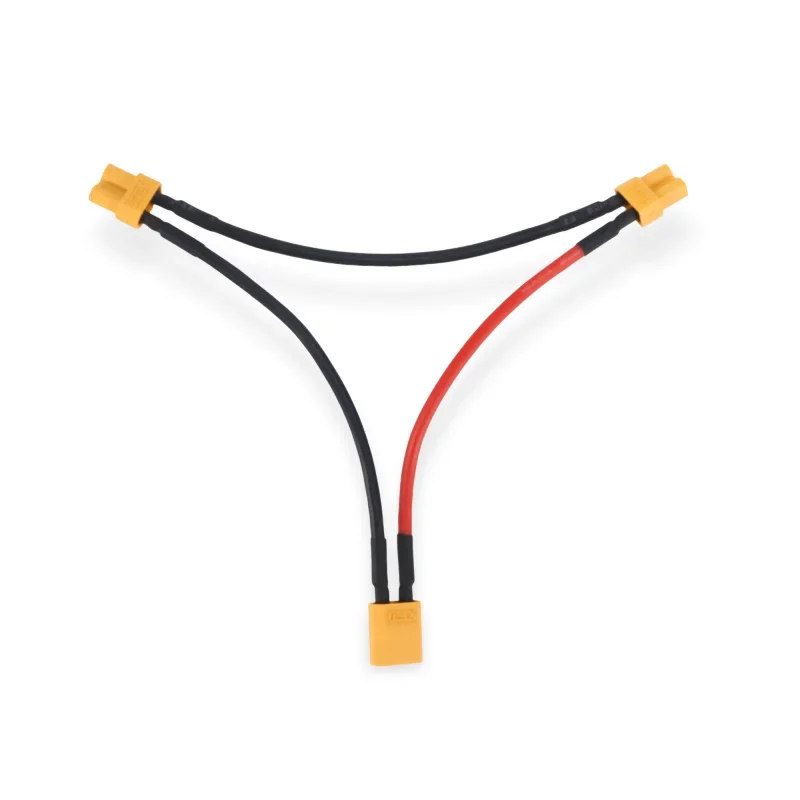 Wysokiej jakości złącze XT30 męskie na żeńskie 16AWG 10CM adapter baterii serii Y do kabla połączeniowego helikoptera RC