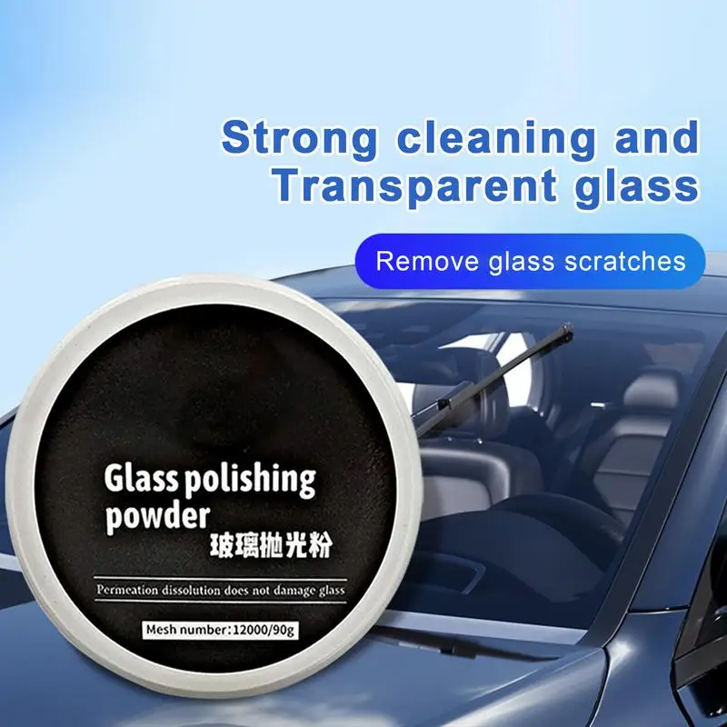 

Powder Glass Car Polish Glass Polish Polishing Powder Cleaning Powder Car Polish Auto Glass Cleaner Windshield Scratch Remover