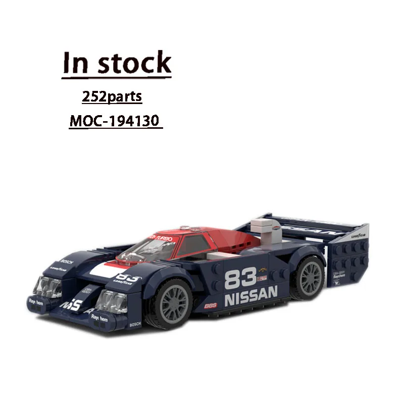 

MOC-194130 Classic Iconic GTP Supercar Racing Block Model 252 Parts MOC Creative Boy Children's Birthday Building Toy