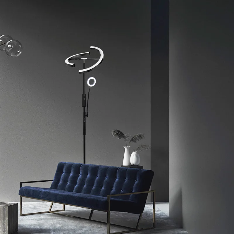 Lampe LED rotative au design moderne simpliste, luminaire décoratif d'intérieur, idéal pour un salon, une chambre à coucher ou un bureau, 2024