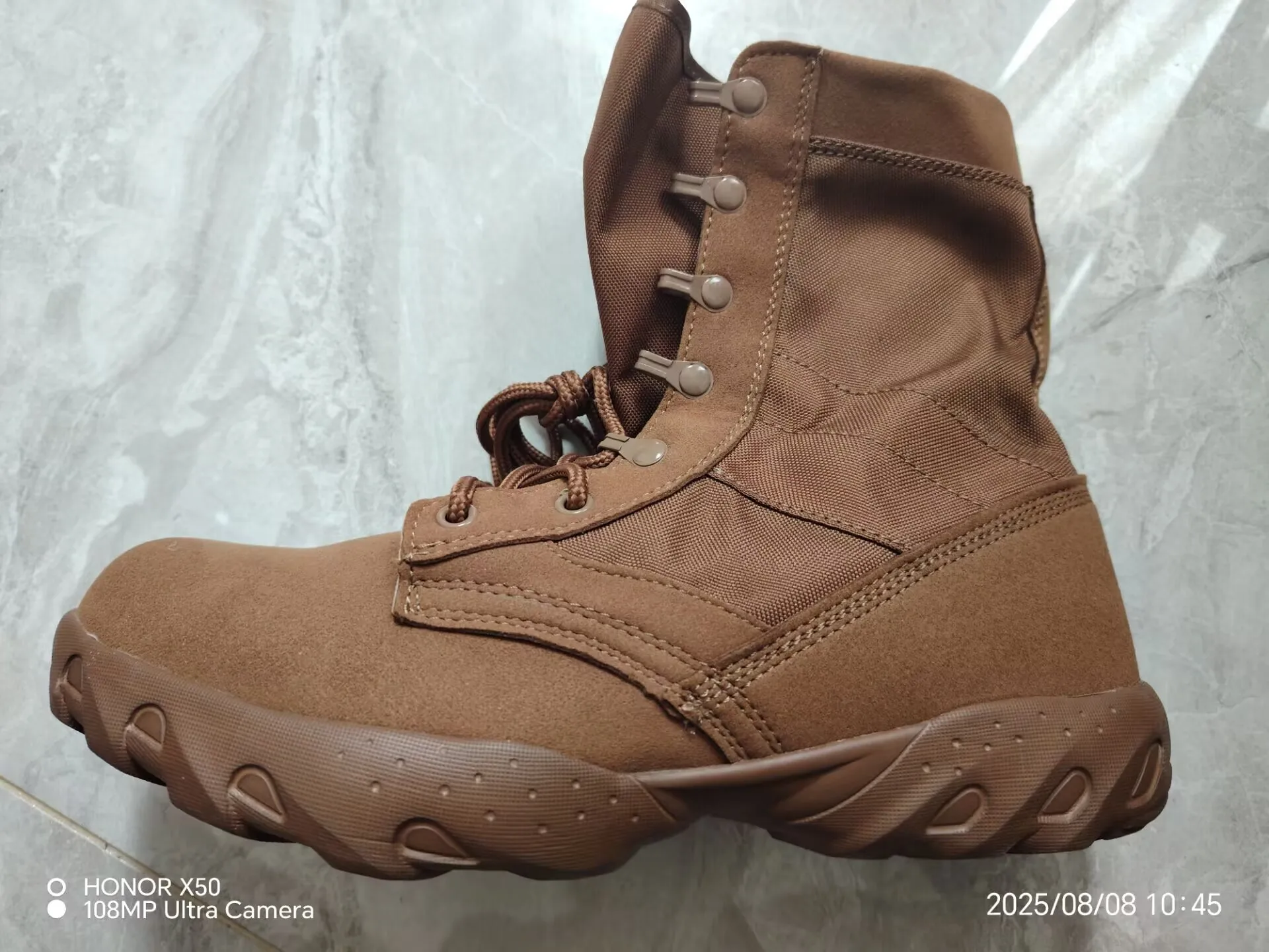 Summer Outdoor Hiking Hight-Top Combat Desert Marching Special Forces Tactical Men\'s Tactical Combat Outdoor Training Boots