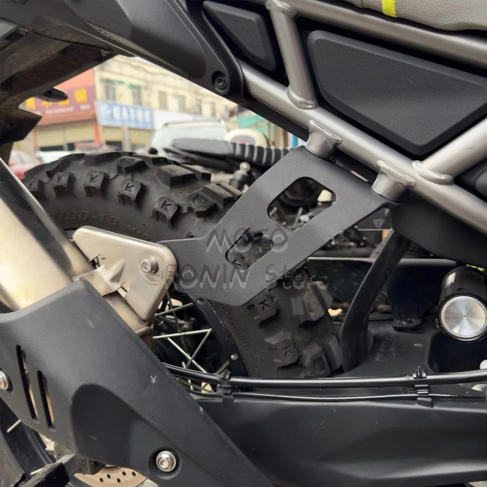 

Motorcycle Rear Foot Rest Blanking Plates For CF 450MT Exhaust Bracket Footpegs Holder Hanger Accessories